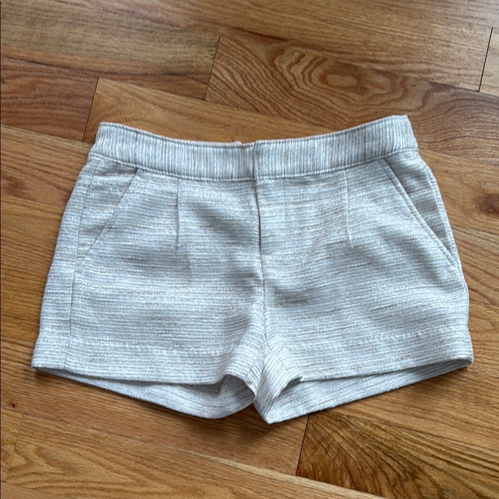 Banana Republic Cream Twill Shorts